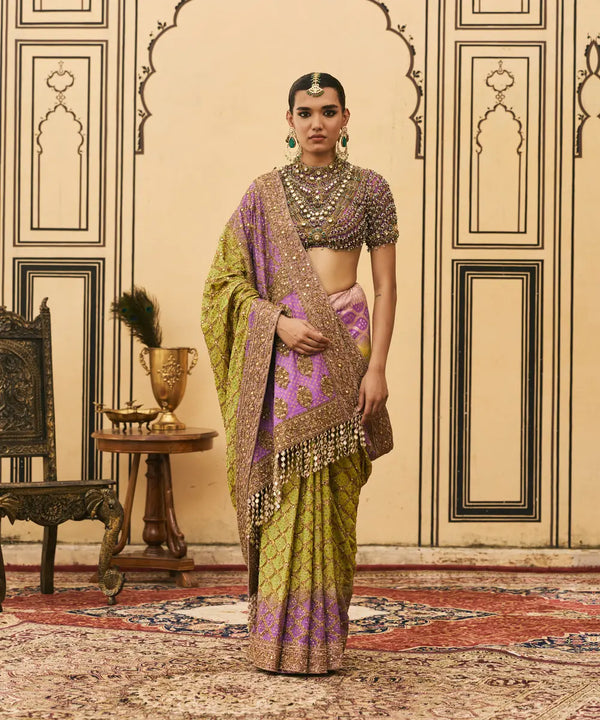 Bandhej Saree