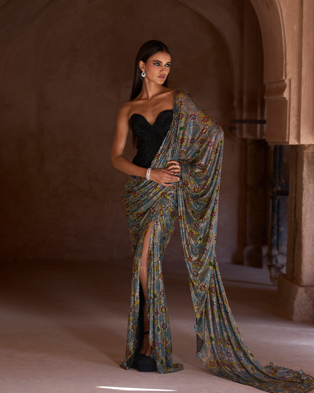 Sana Corset Saree Set