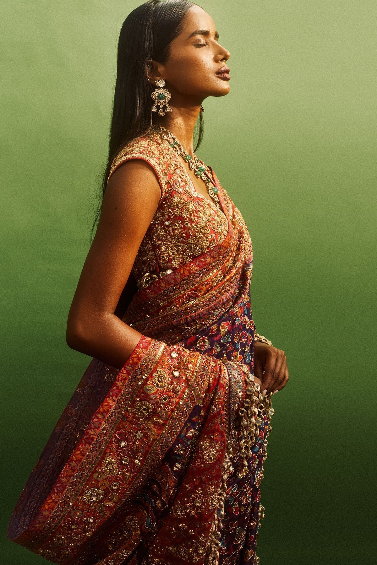 Indrani Saree Set