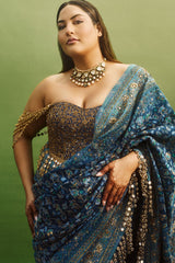 Neelambari Saree Set