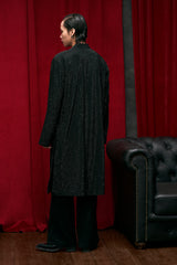 Black Glitz Kurta Set