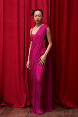 Magenta Magic Saree