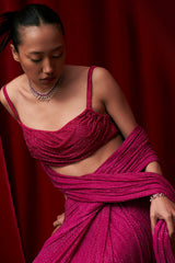 Magenta Magic Saree