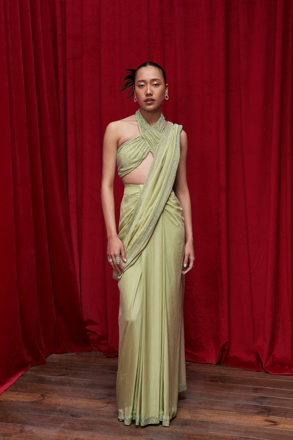 Cabaret Saree Set