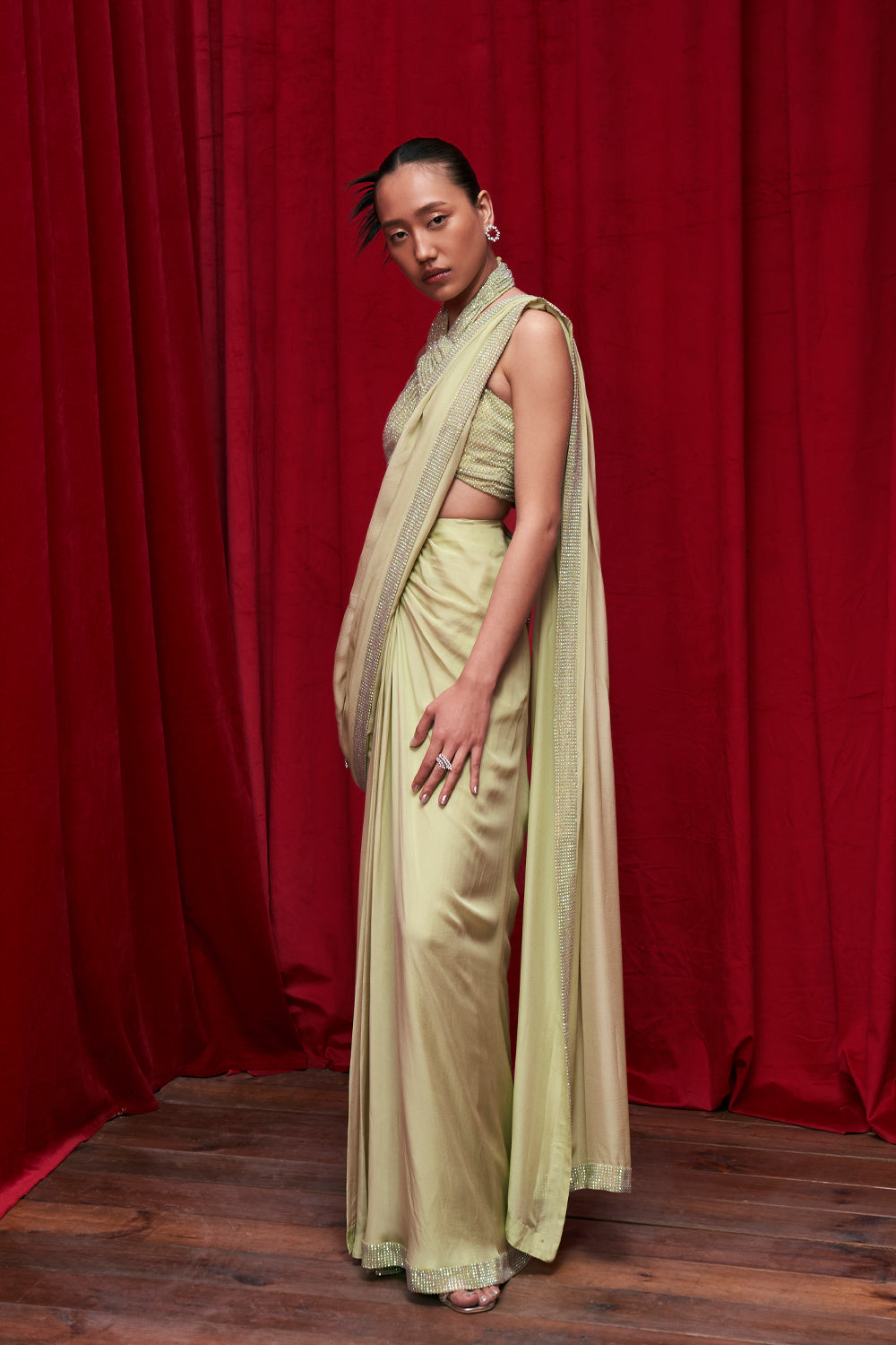 Cabaret Saree Set