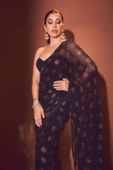 Sophie Choudry in Dottie Saree Set
