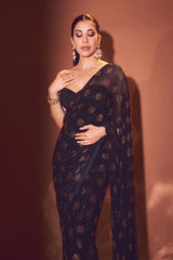 Sophie Choudry in Dottie Saree Set