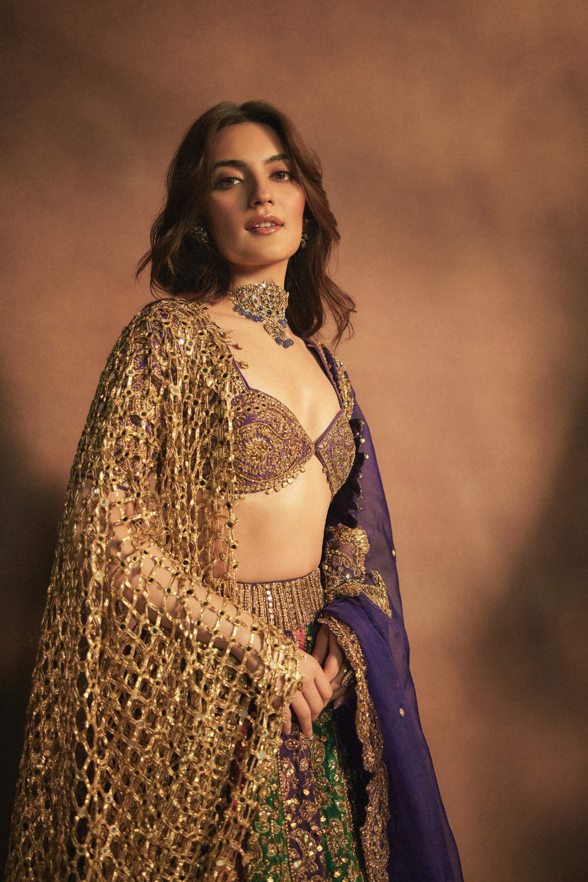 Pratibha in Rang Mahal Jamewar Lehenga Set Set-B