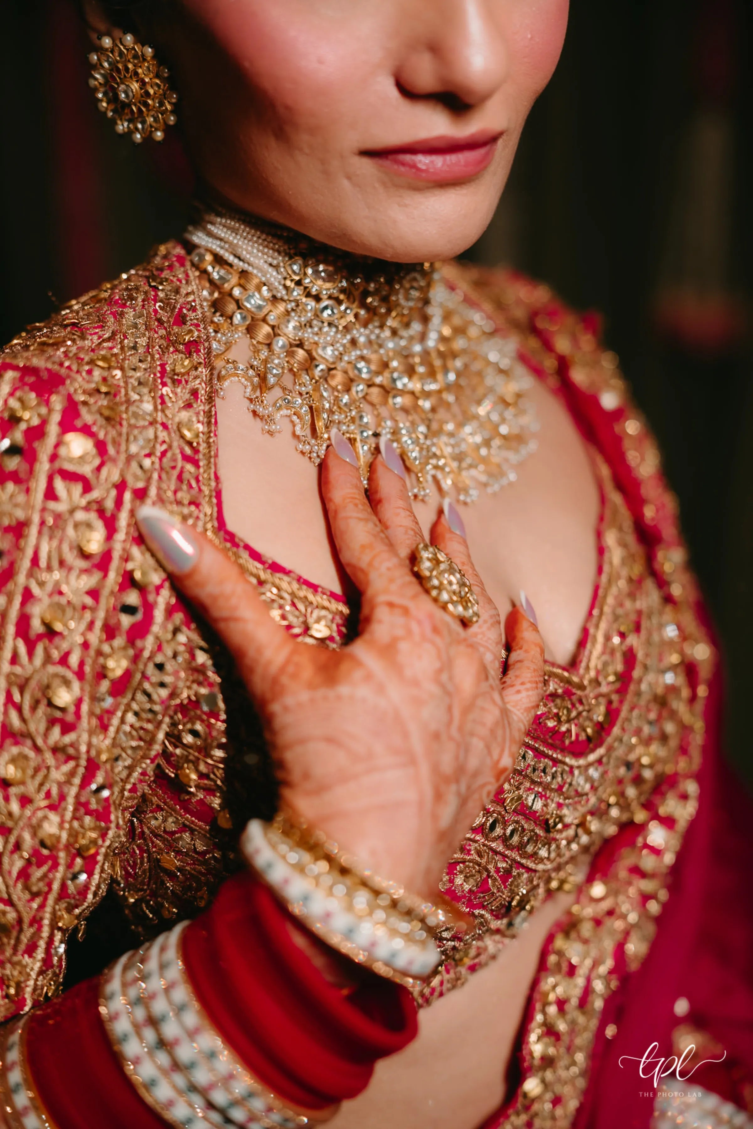 Shauna Gautam in Rani Pink Bridal Lehenga Set