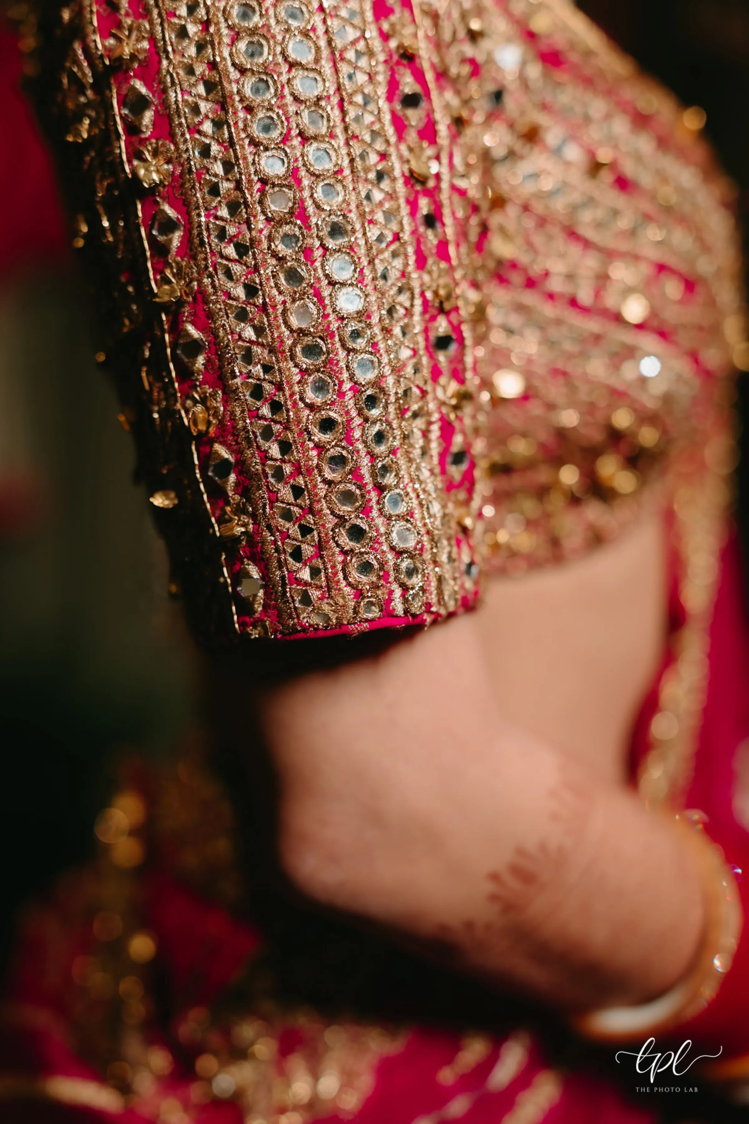 Shauna Gautam in Rani Pink Bridal Lehenga Set