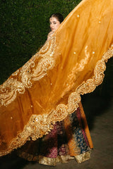 Nupur Sanon in Kalidar Multicolour Lehenga Set