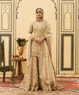 Fawn Organza Garara Set