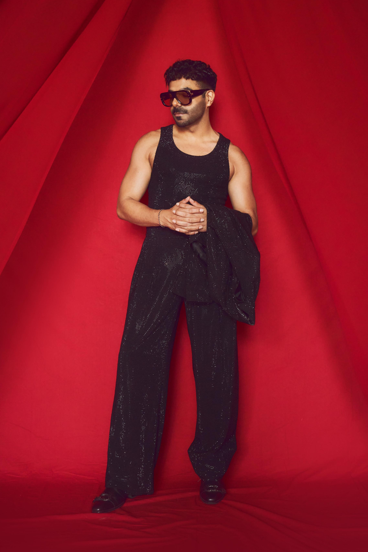 Aparshakti Khurana in Viper Bomber Set