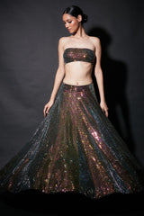 Rainbow Blink Lehenga