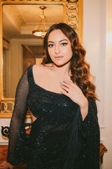 Sonakshi Sinha in Slit Drape Chic