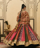 Chitrangi Brocade Phulkari Lehenga Set