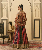 Chitrangi Brocade Phulkari Lehenga Set