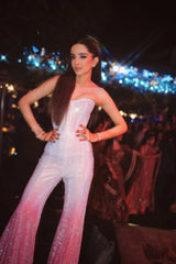 Ahana Raheja in Celestia Stardust Corset Set