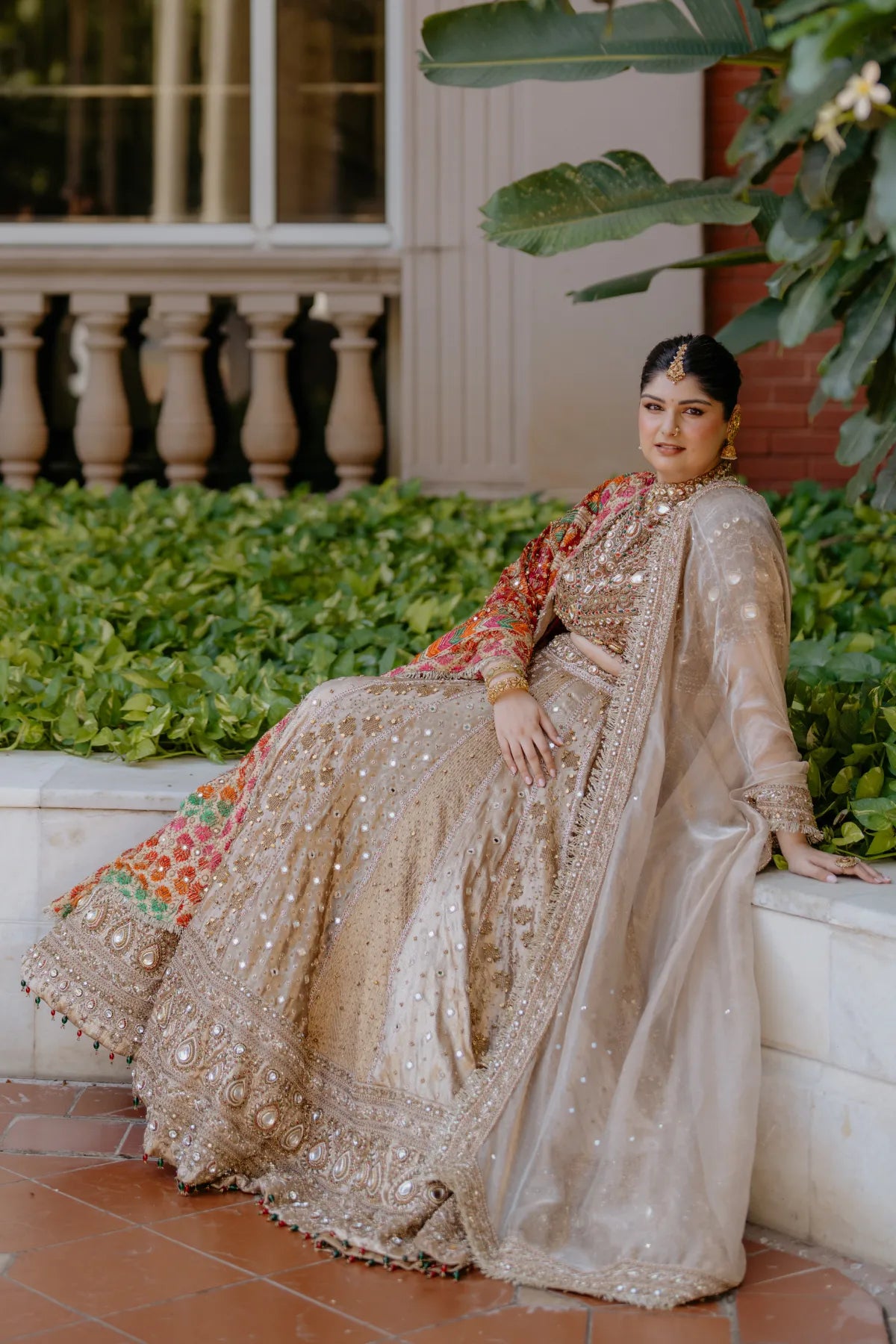 Anshula in Swarnali Bridal Lehenga Set