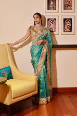 Sophie Choudry in Neelima Saree Set