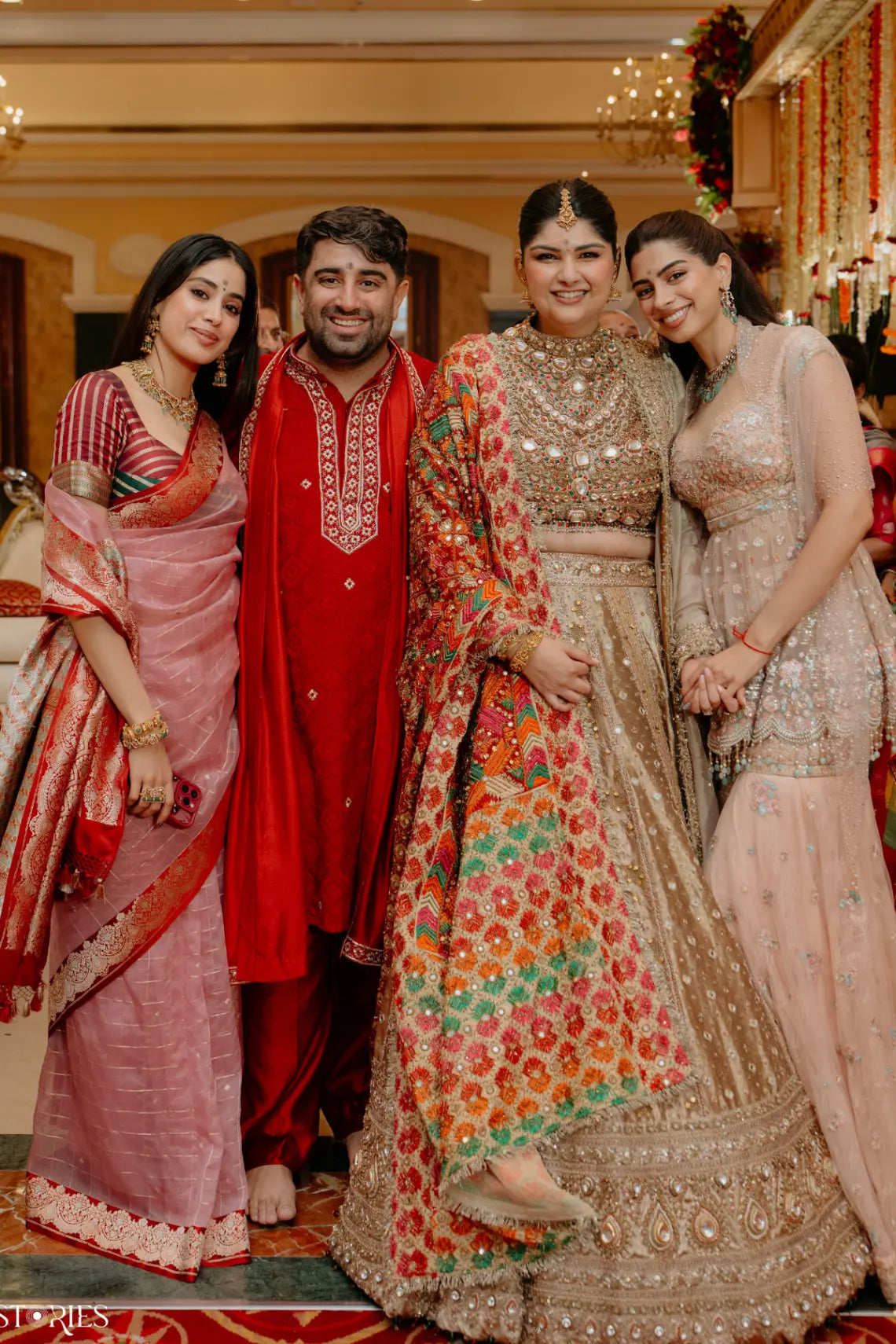 Anshula in Swarnali Bridal Lehenga Set