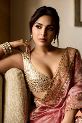 Samyukta in Mayur Shilp Saree
