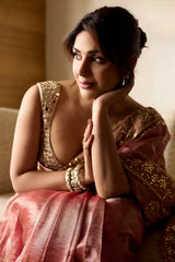 Samyukta in Mayur Shilp Saree