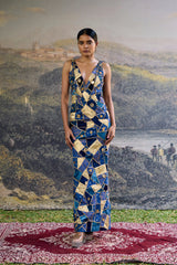 Neelratna Patchwork Gown
