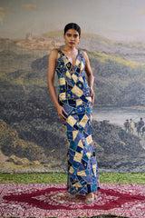 Neelratna Patchwork Gown