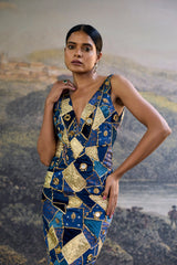 Neelratna Patchwork Gown