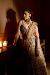 Mehreen in Mrigakshi Lehenga Set