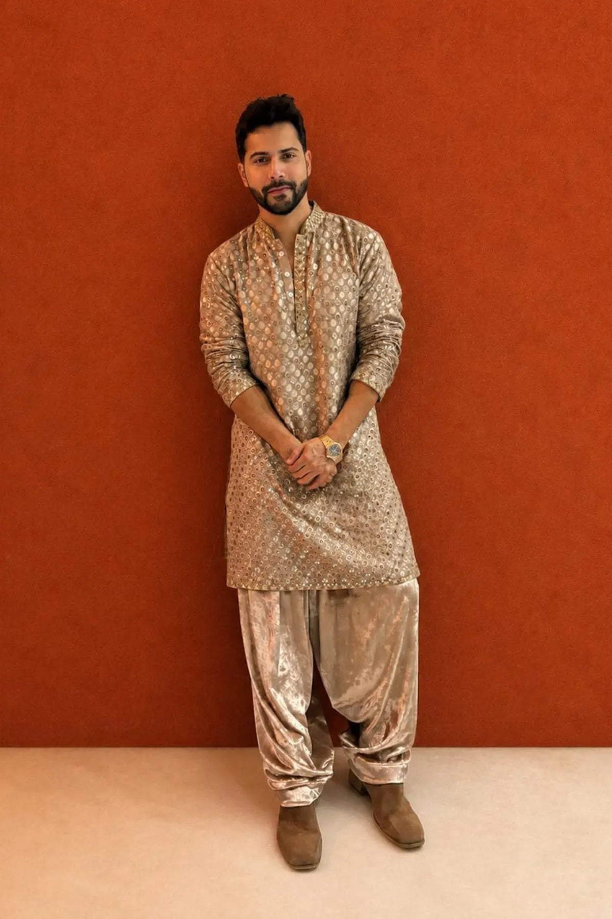 Varun Dhawan in Reyaan Kurta Set