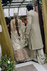 Arissa in Tarakini Lehenga Set