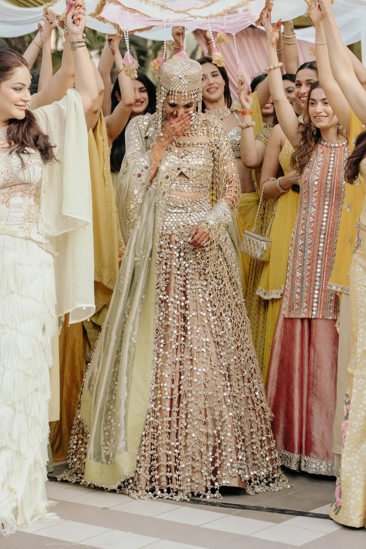 Arissa in Tarakini Lehenga Set