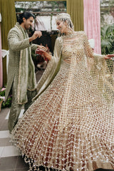 Arissa in Tarakini Lehenga Set