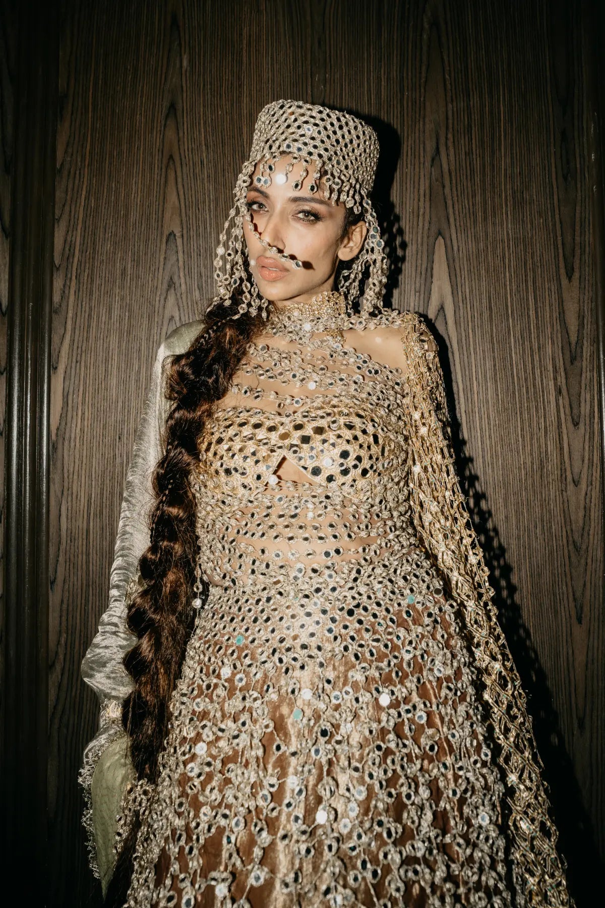 Arissa in Tarakini Lehenga Set