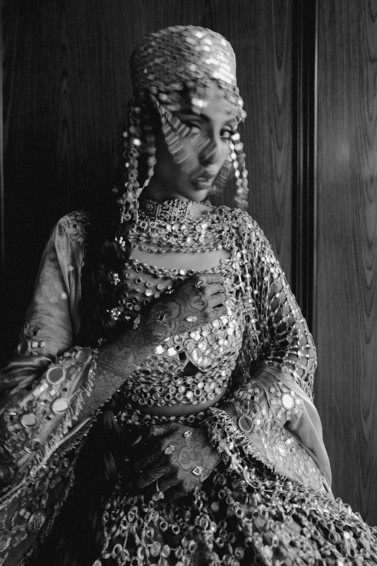Arissa in Tarakini Lehenga Set