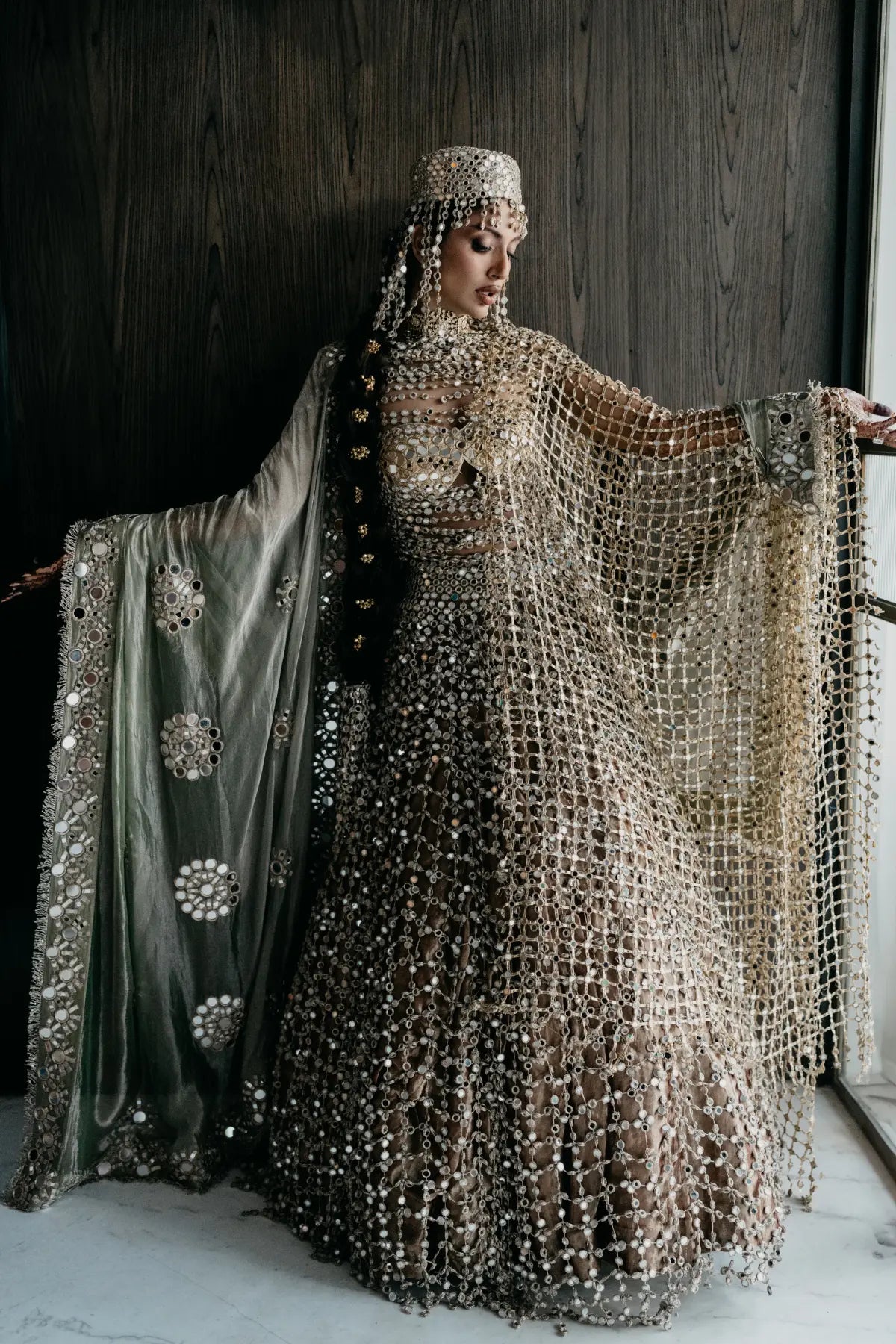 Arissa in Tarakini Lehenga Set