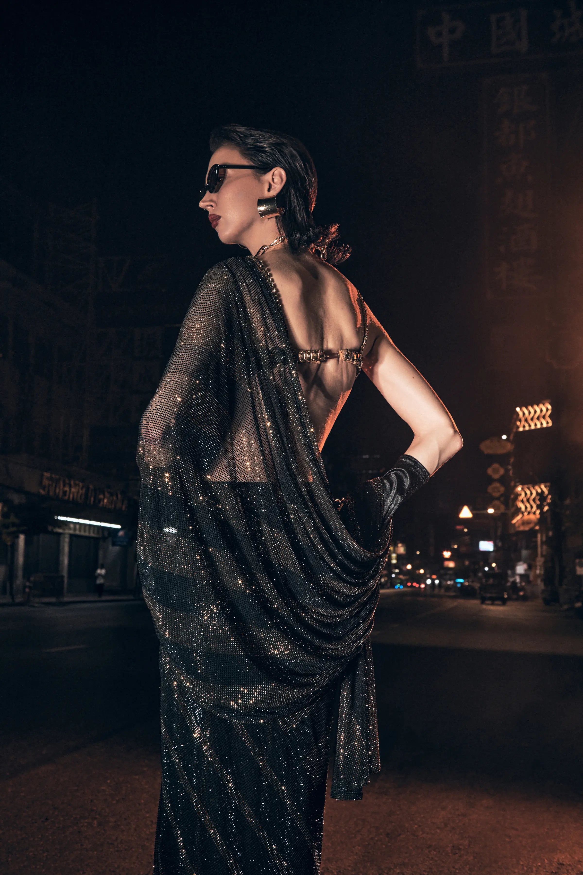 Vixen Saree Set