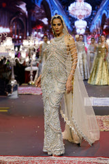 Sheeshmahal Jadau Gown