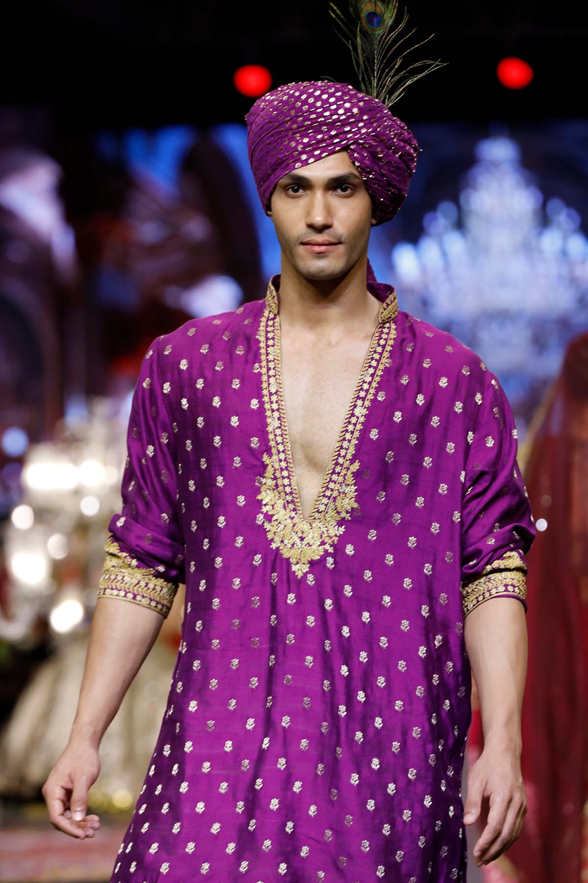 Rehzaar Amethyst Kurta Set
