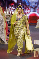 Neelkanthi Noor Bandhani Saree Set