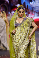 Neelkanthi Noor Bandhani Saree Set