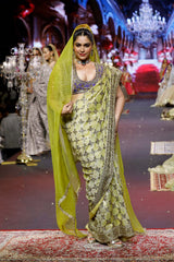 Neelkanthi Noor Bandhani Saree Set