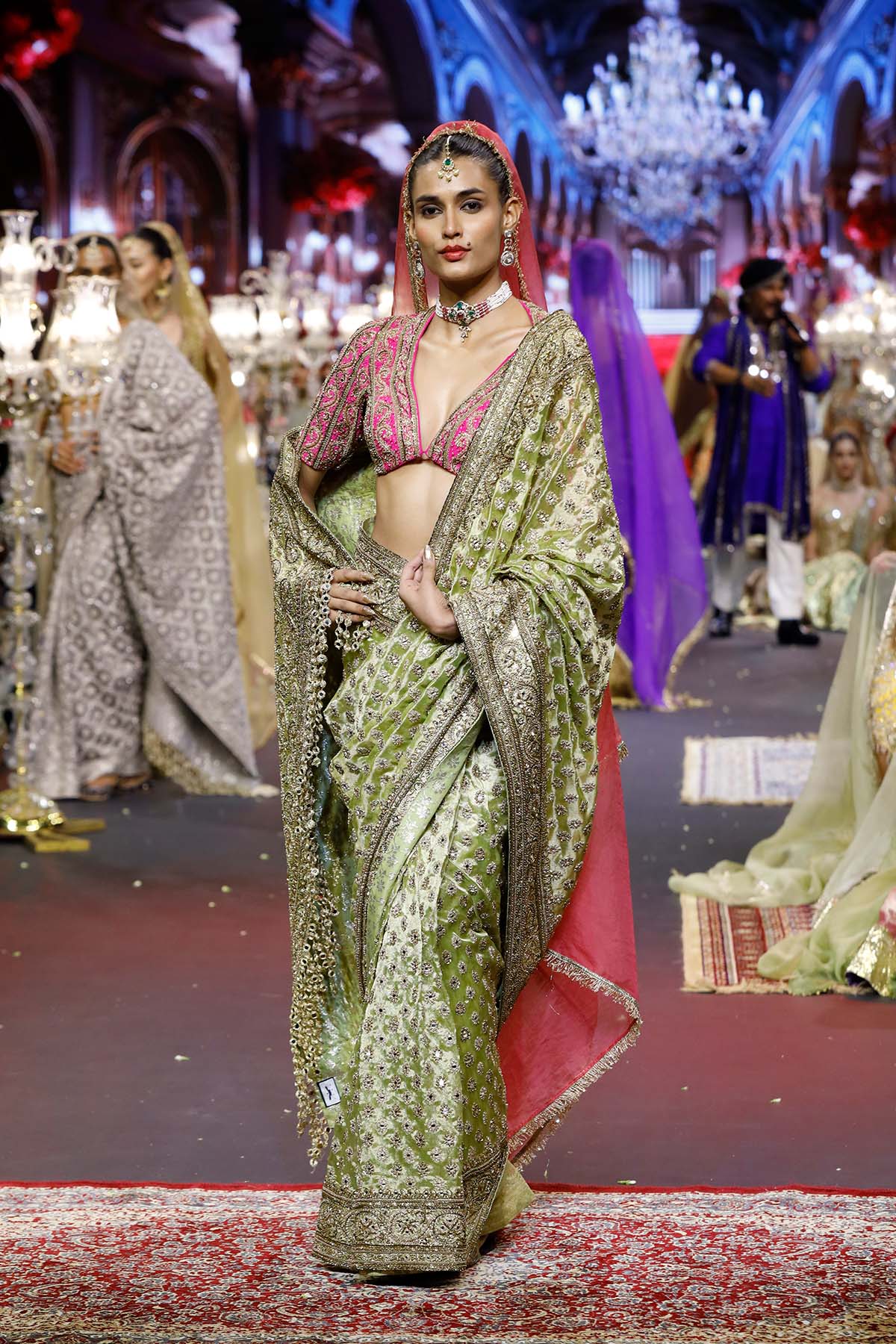 Gulnaar Zareen Saree Set