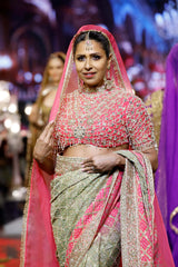 Gulnaar Ombre Saree Set