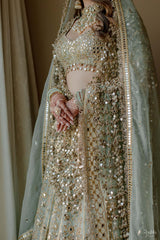 Aakruti Sejpal in Noor Jahan Lehenga ,Veil and sheesh Pushida Veil