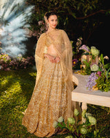 Golden Reverie Lehenga Set