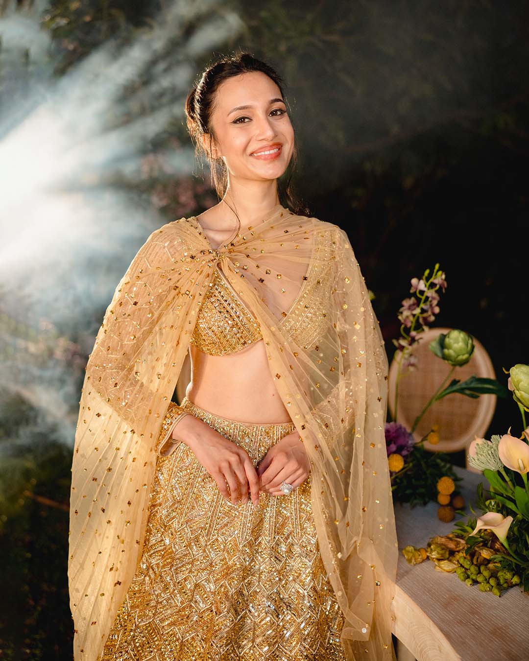 Golden Reverie Lehenga Set