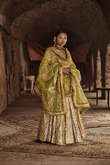 Aliya Sona Anarkali Set With Dupatta